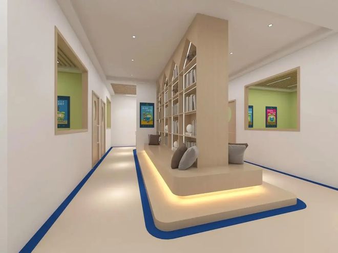 陕西托管中心装修设计幼儿园室内设计幼儿园室外活动区(图5)