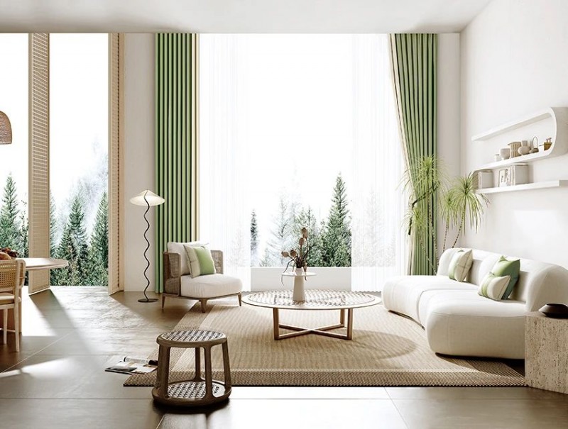 kaiyun：为生活充满电：美绮软装创造温馨、精致、松弛和环保的家居环境(图2)