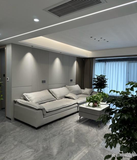 顺辉瓷砖·岩板品质装修实例｜现代家居设计演绎简约生活美学