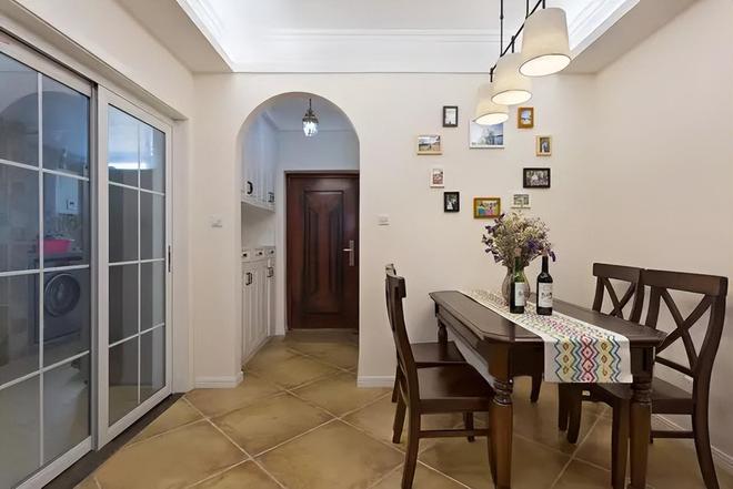 惊艳95㎡简约美式装修简单+舒适软装优雅大方惹人爱！(图2)