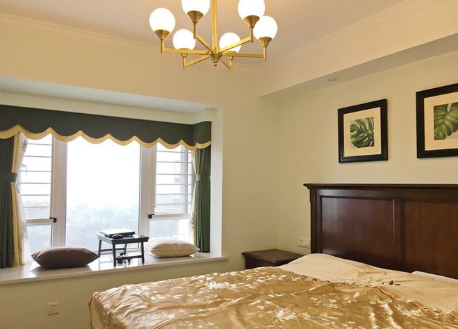 135㎡美式装修丈母娘花35万设计朋友总结一个字：美！(图3)