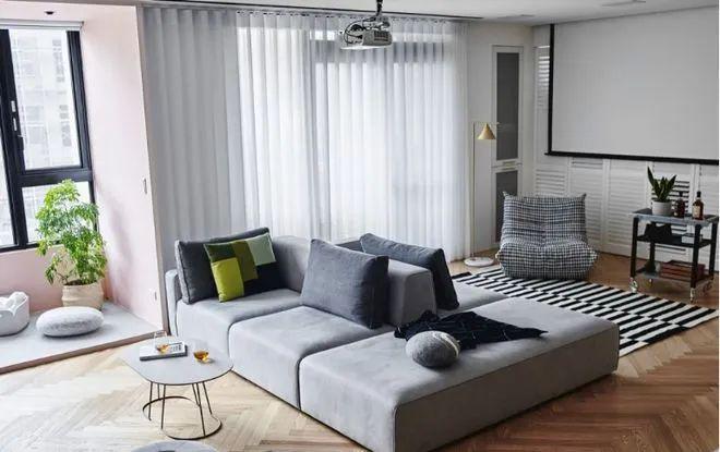 kaiyun入口：为什么横厅越来越受欢迎？原来客厅这么设计是真的“香”！(图4)