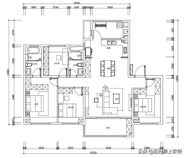 kaiyun网站：苏州软装设计保利天和珺庭162㎡软装设计解