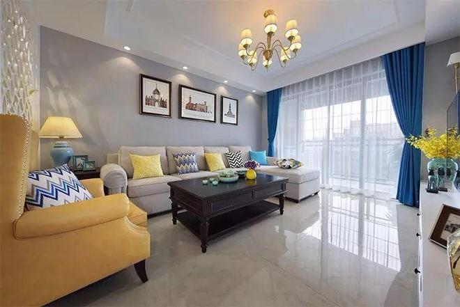 118平小美式三居简约装修却舒适满分打造理想家居生活！(图4)