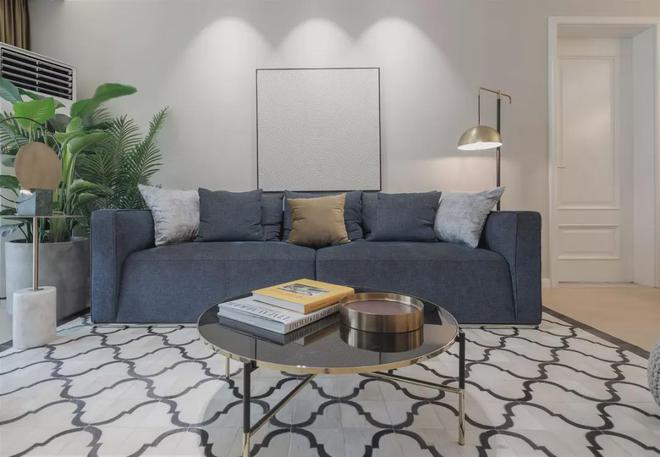 120㎡现代简约三居通透大气设计打造舒适时尚家居空间！(图3)