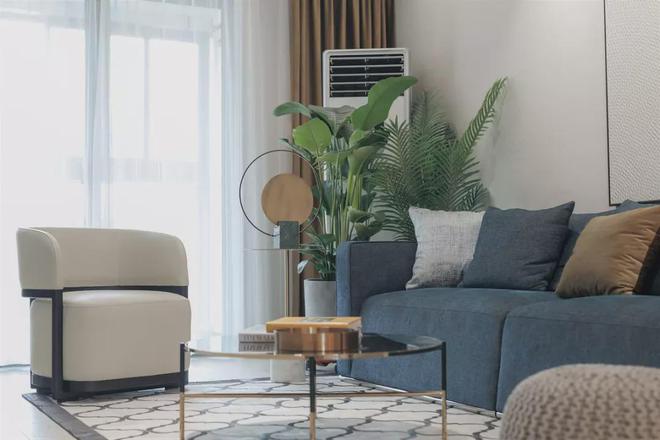 120㎡现代简约三居通透大气设计打造舒适时尚家居空间！(图4)