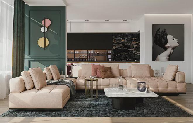 软装中加入一点绿色让你的家活泼温婉又艺术感爆棚！(图6)