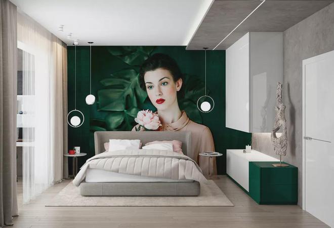 软装中加入一点绿色让你的家活泼温婉又艺术感爆棚！(图10)