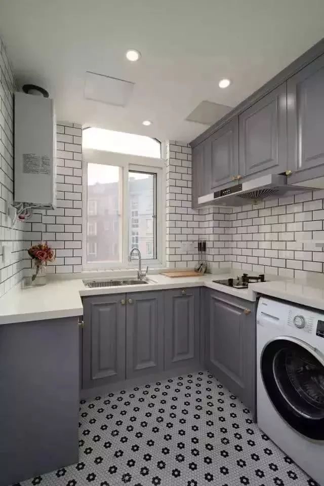 47平单身公寓美式风装修独立书房尽享幸福时光！(图7)