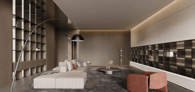 豪宅设计师孟也力荐！我乐家居“罗西”高定木作重塑墅圈生活(图4)