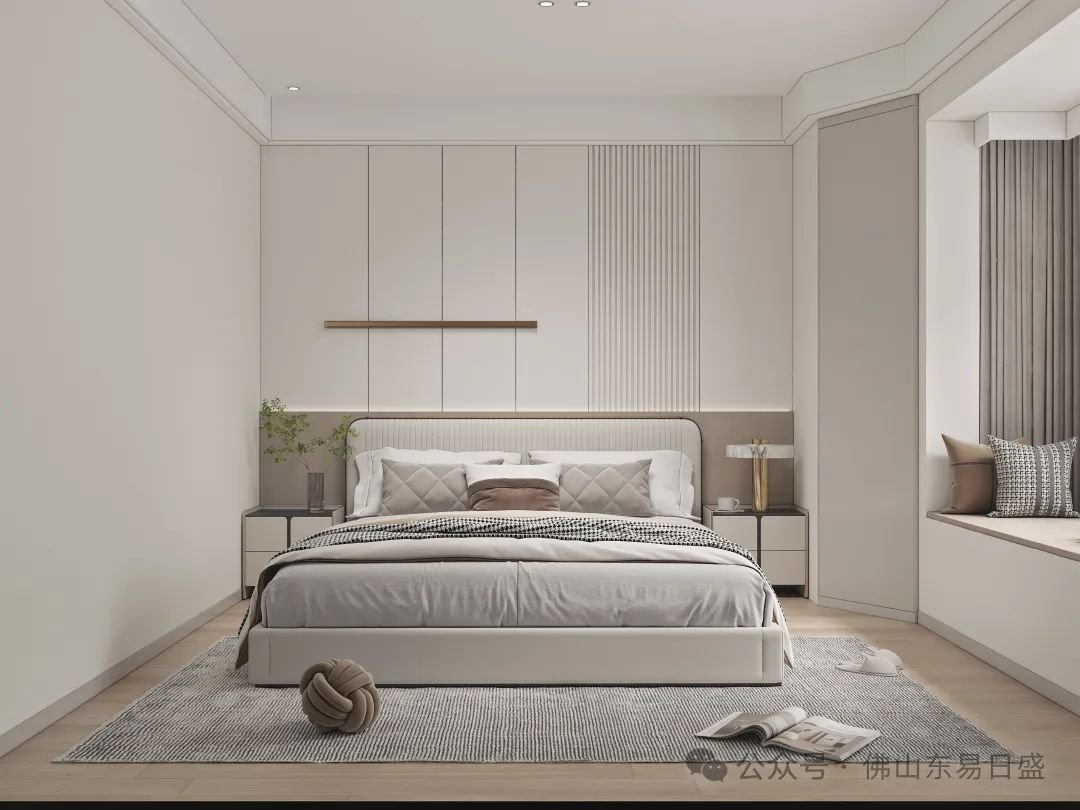 【东田丽园】125平方米简约风设计小户型显大首选黑白灰!(图7)