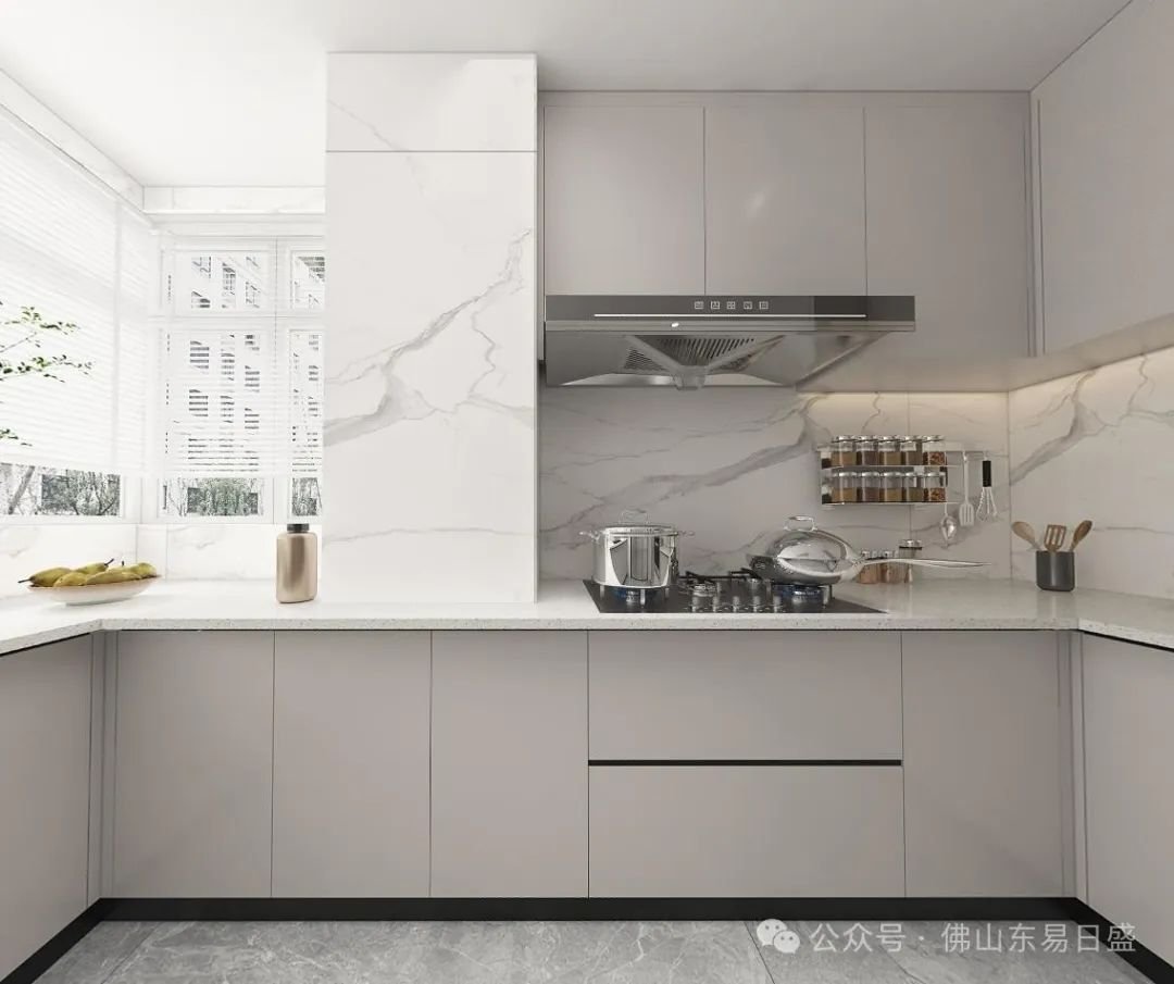 【东田丽园】125平方米简约风设计小户型显大首选黑白灰!(图5)