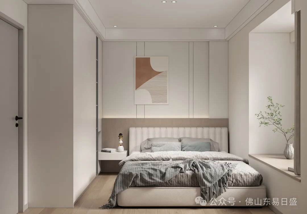 【东田丽园】125平方米简约风设计小户型显大首选黑白灰!(图8)