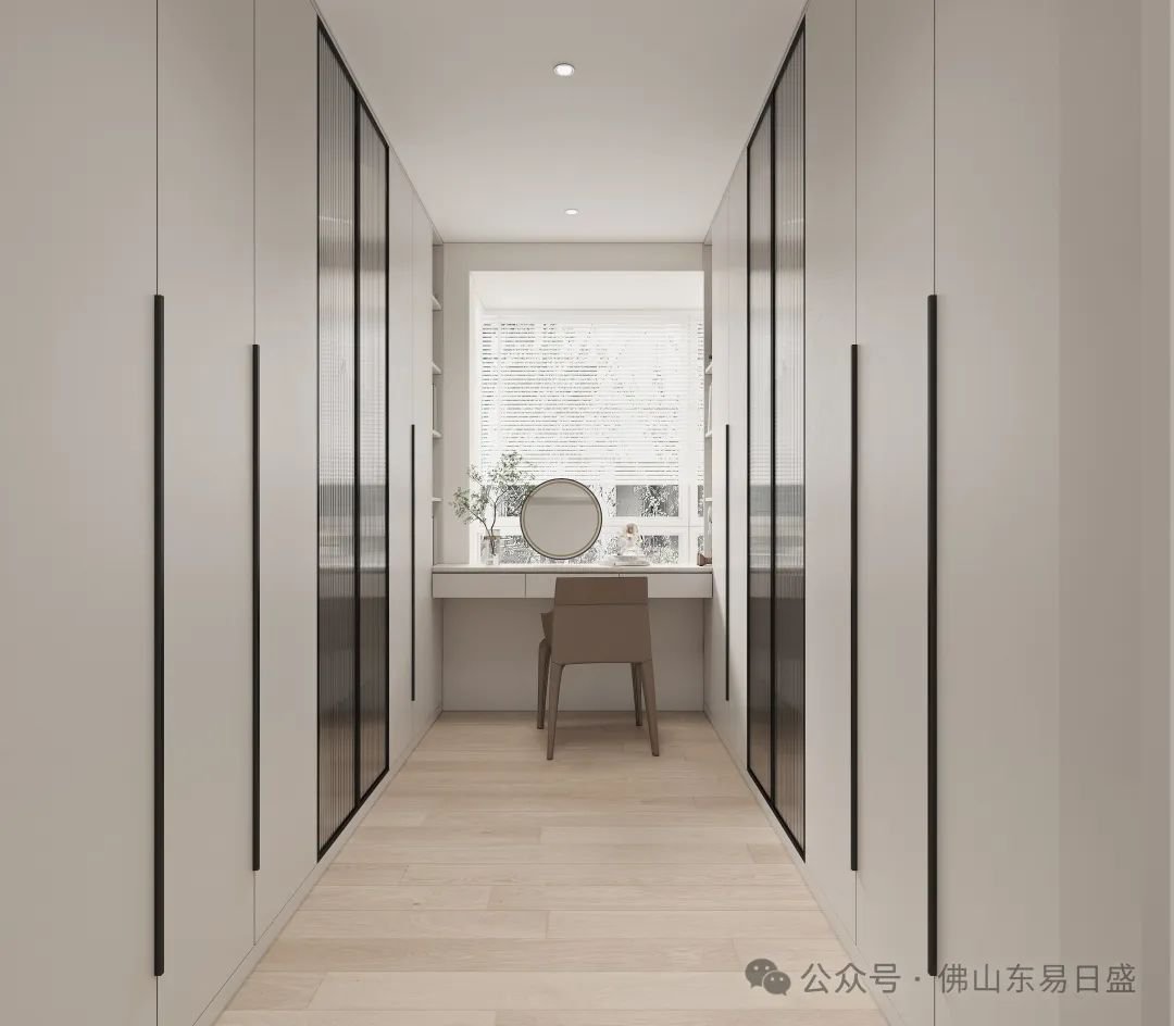 【东田丽园】125平方米简约风设计小户型显大首选黑白灰!(图9)