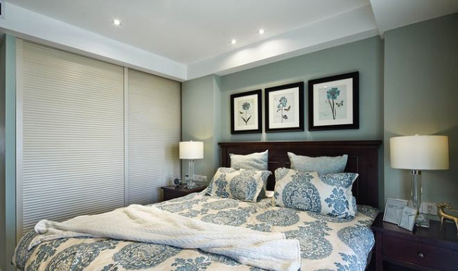 参观朋友简约美式设计全屋用色大胆优雅不失灵动(图7)