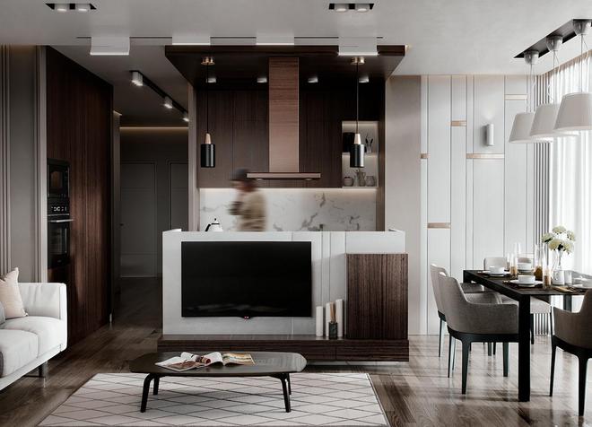 室内设计奢华时尚的三居室装修超温馨舒适你觉得呢？