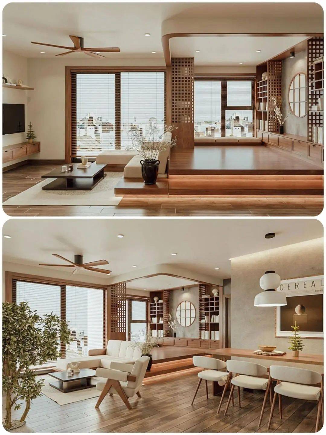 哇~开放式+地台床100㎡小家秒变150㎡(图3)