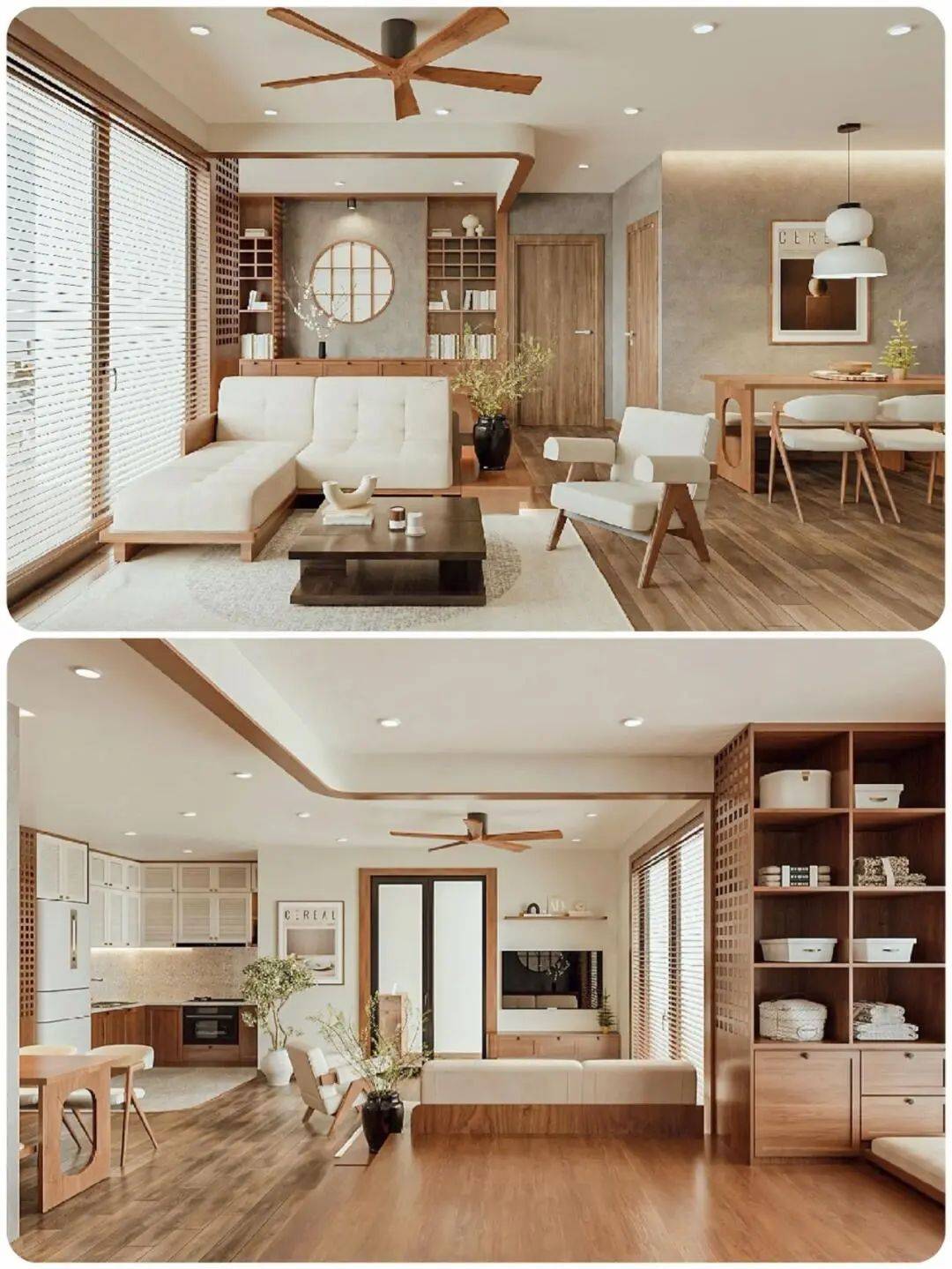 哇~开放式+地台床100㎡小家秒变150㎡(图2)