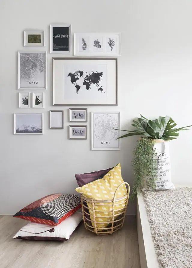 101㎡不止好看还好住电视墙后腾出一间房靠窗打地台用来休闲(图9)