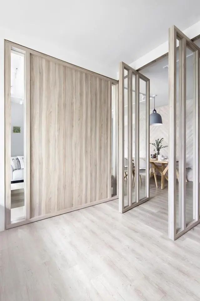 101㎡不止好看还好住电视墙后腾出一间房靠窗打地台用来休闲(图10)