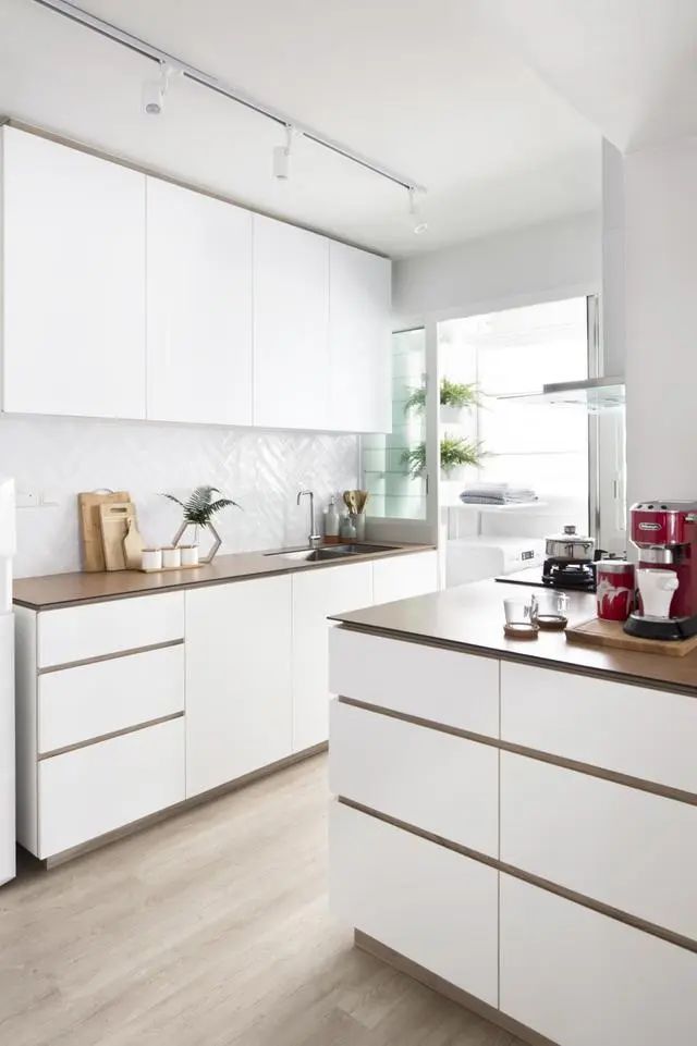 101㎡不止好看还好住电视墙后腾出一间房靠窗打地台用来休闲(图7)