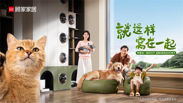 kaiyun网站：顾家发布“人宠快乐屋”：宠物视角下的家居设计创新(图4)