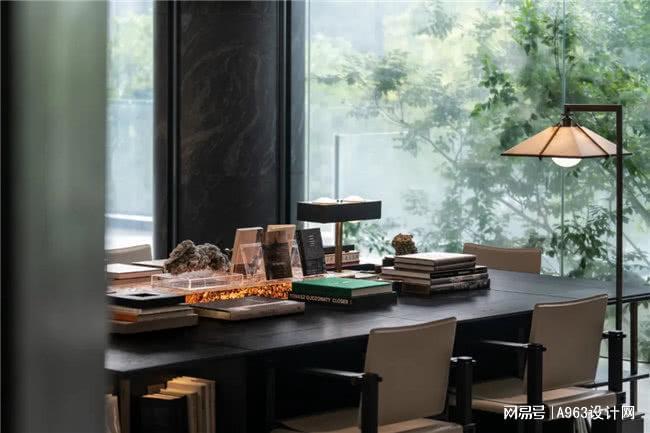 kaiyun入口：DAS大森设计890㎡营销中心：中海大境林中森邸(图12)