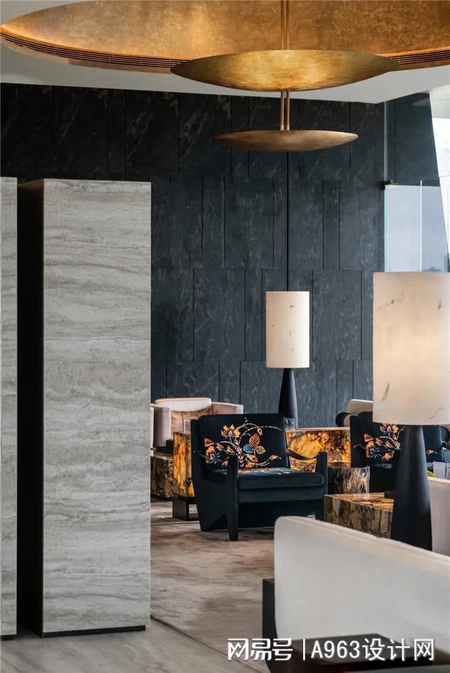 kaiyun入口：DAS大森设计890㎡营销中心：中海大境林中森邸(图8)