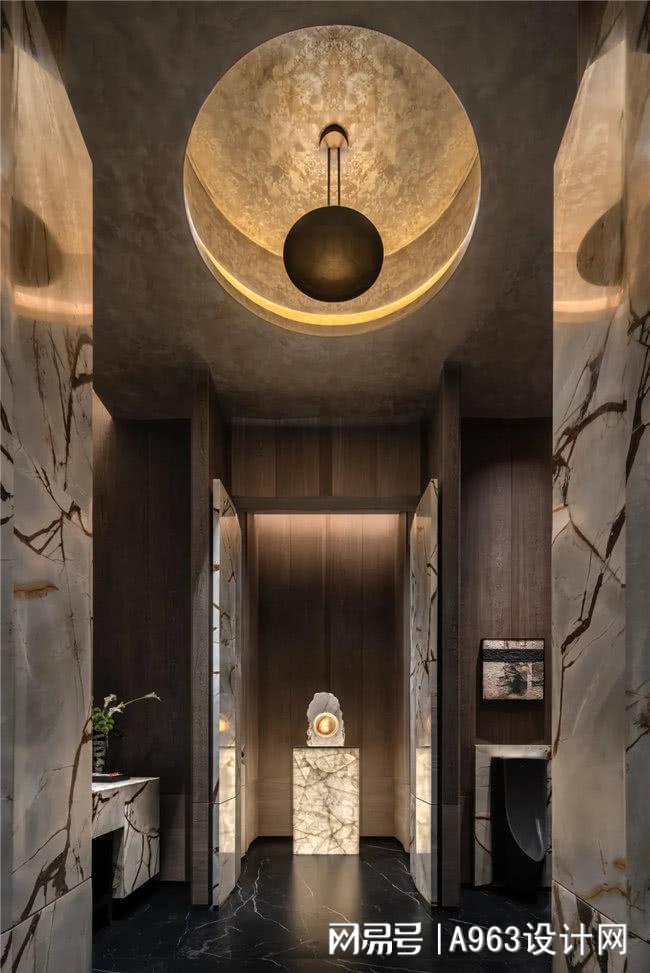 kaiyun入口：DAS大森设计890㎡营销中心：中海大境林中森邸(图16)