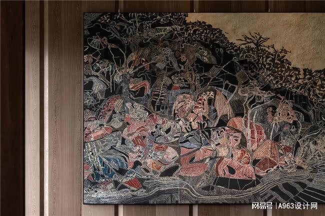 kaiyun入口：DAS大森设计890㎡营销中心：中海大境林中森邸(图19)