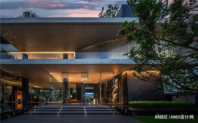 kaiyun入口：DAS大森设计890㎡营销中心：中海大境林中森邸(图20)