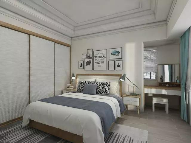 卧室设计搭配成这样怎么可能还会睡不好！(图5)