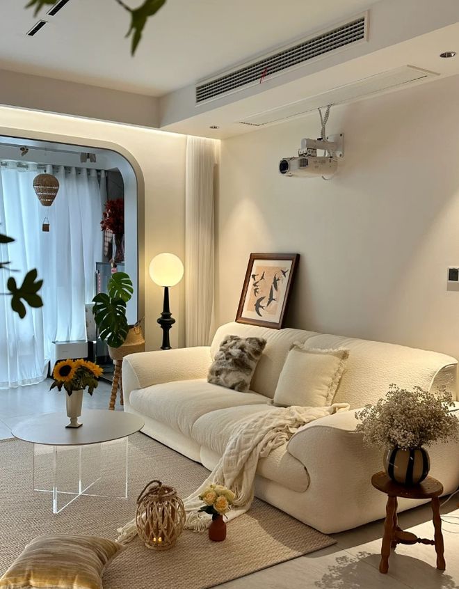 西安小夫妻的新家火出圈电视墙设计让人眼前一亮家居品味大揭秘！(图4)