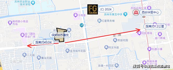 kaiyun入口：@保利姑苏瑧悦售楼处位置-地址-定位：苏州姑苏金门路832号(图5)