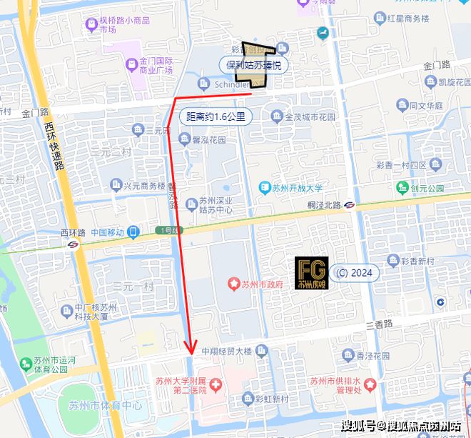 kaiyun入口：@保利姑苏瑧悦售楼处位置-地址-定位：苏州姑苏金门路832号(图7)