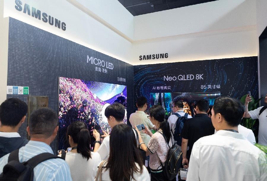 三星电视参展2024GEBT以科技之力重塑家居视听体验