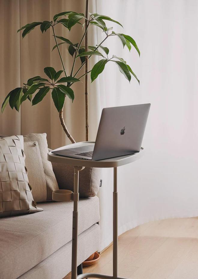 年轻人56平温馨原木调小家让人多巴胺上升的轻中古小家顺利落成(图6)