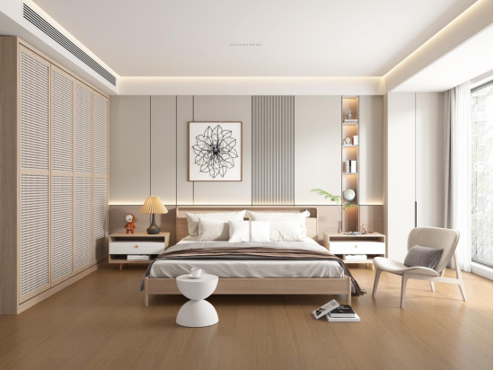 kaiyun网站：心动了！打造原木风冬日暖居看久盛地板(图3)