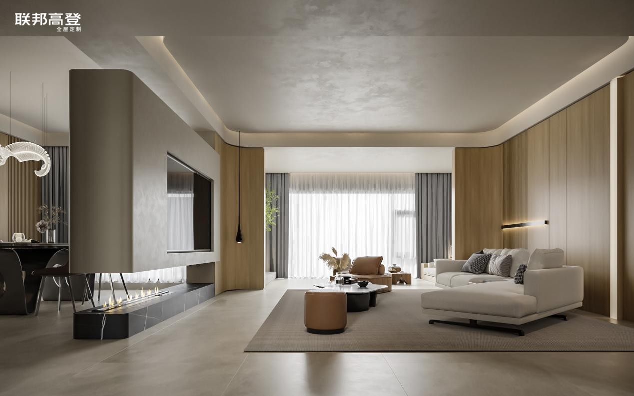 联邦高登整屋高定装修优雅书写生活的张弛(图4)