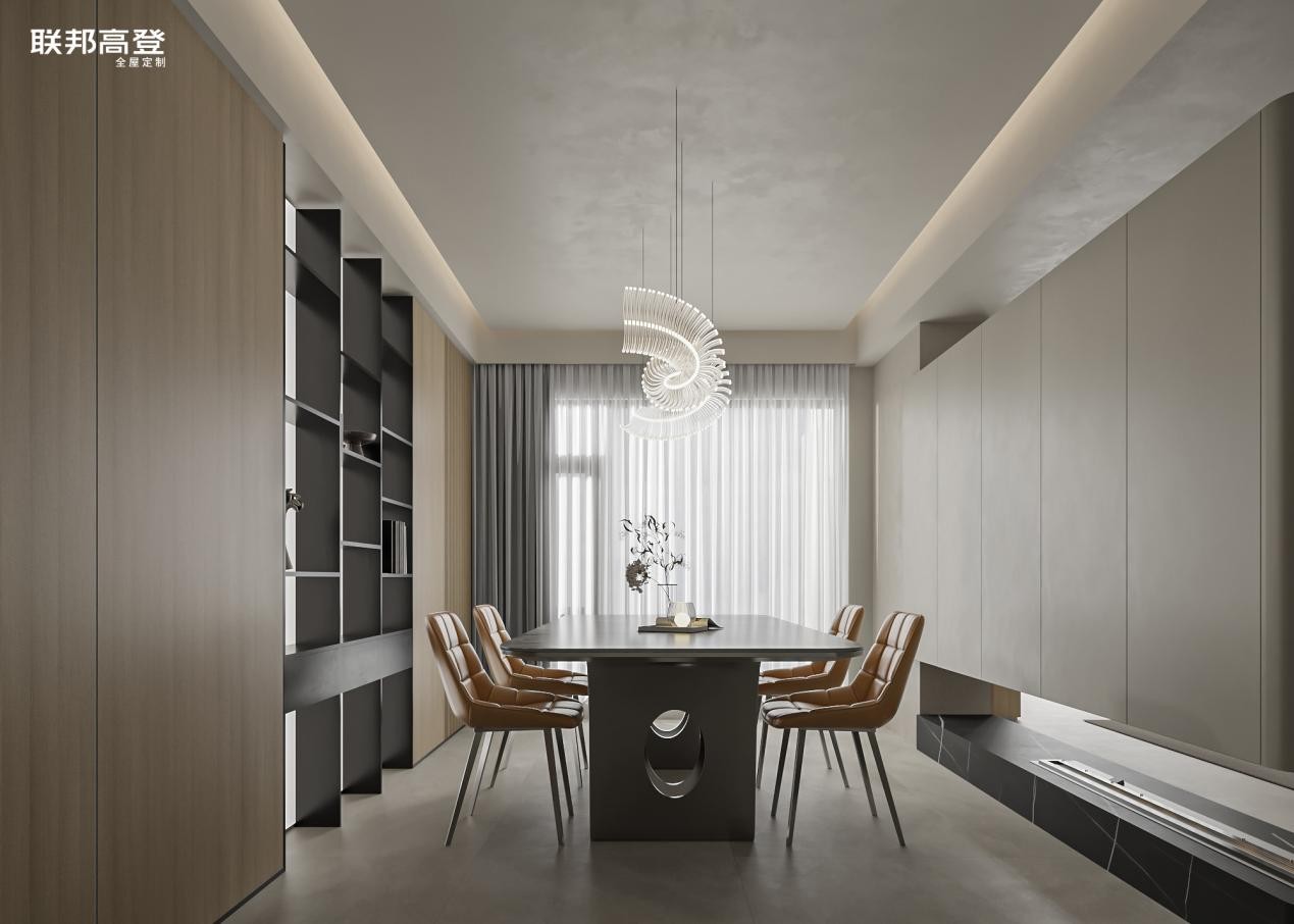 联邦高登整屋高定装修优雅书写生活的张弛(图7)