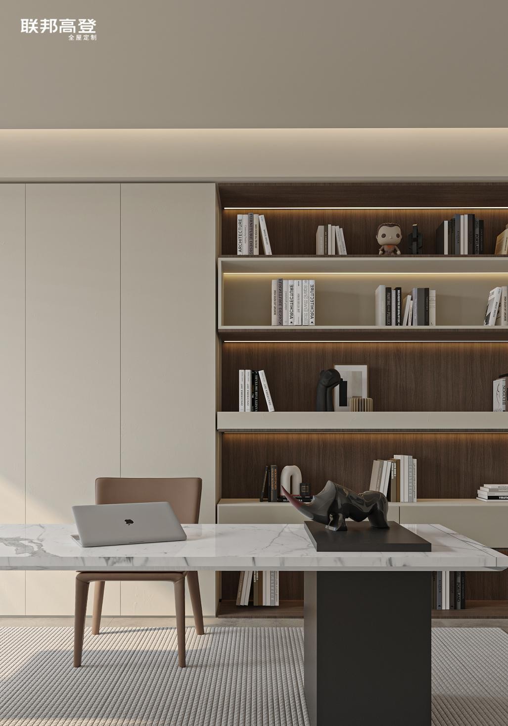 联邦高登整屋高定装修优雅书写生活的张弛(图14)