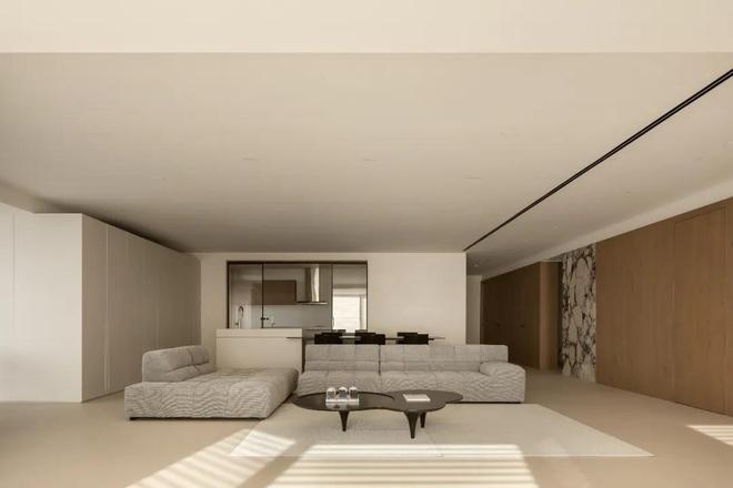 kaiyun网站：太原270㎡现代家居：极简设计中的自然诗意(图5)