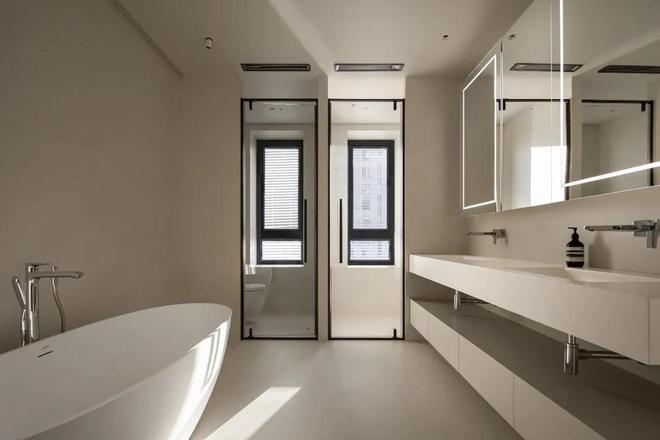 kaiyun网站：太原270㎡现代家居：极简设计中的自然诗意(图23)