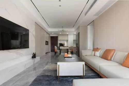 生活家装饰优秀案例丨104㎡极简家抓住装修收纳的精髓(图3)