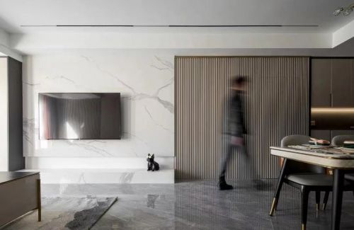 生活家装饰优秀案例丨104㎡极简家抓住装修收纳的精髓(图5)