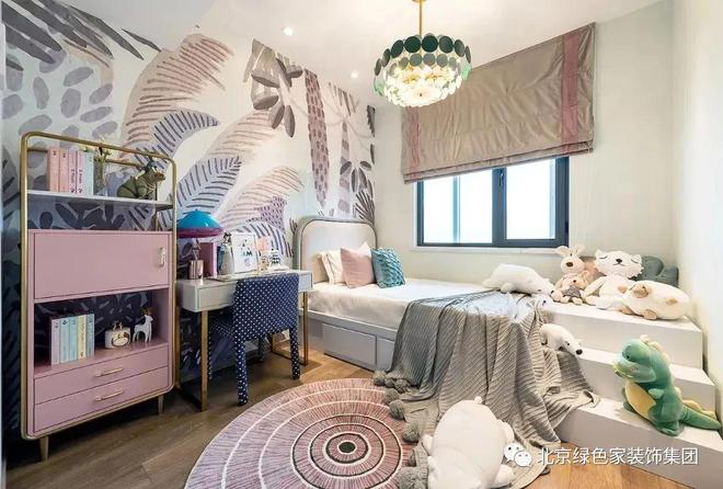 kaiyun网站：绿色家装饰｜125㎡轻奢风装修精致舒适！(图12)