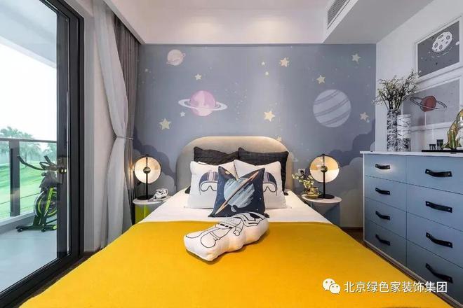 kaiyun网站：绿色家装饰｜125㎡轻奢风装修精致舒适！(图10)