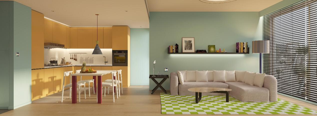 智爱家上新“唯思”用艺术智能整装解读孟菲斯大师Aldo设计(图1)