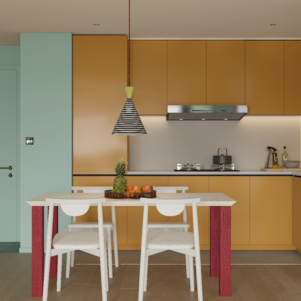 智爱家上新“唯思”用艺术智能整装解读孟菲斯大师Aldo设计(图3)