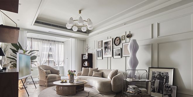 100m²绝美法式风精装房的省钱逆袭她家堪称低预算之光！